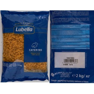 Lubella Catering Makaron kolanka ozdobne 2 kg